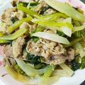 yukipanmen's cooksnap of when they made 旨辛＊小松菜と牛肉の炒め物.