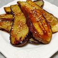こむぎぱくぱく's cooksnap of when they made バター醤油にめんつゆを加えて☆ナス焼き.