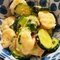 ホセ子's cooksnap of when they made 海老とズッキーニのミルク味噌炒め.