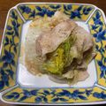 わっきー0424's cooksnap of when they made 電子レンジで白菜と豚バラの重ね蒸し.