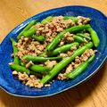 ぽめchan's cooksnap of when they made いんげんたっぷり豚肉の香味炒め.