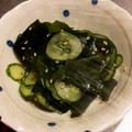 匿名です's cooksnap of when they made 暑い夏に！きゅうりとワカメの酢の物.