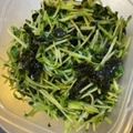 りすママ♫'s cooksnap of when they made 豆苗海苔あえ.