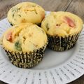 ばぢこ's cooksnap of when they made フレッシュトマトとバジルのマフィン.