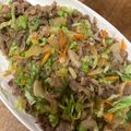 木の根's cooksnap of when they made 甘辛い！牛肉と春雨の野菜炒め.