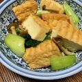 ☆さぶ☆☆'s cooksnap of when they made 厚揚げと青梗菜の中華炒め.