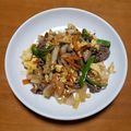 クックY08S17☆'s cooksnap of when they made 肉野菜炒め＊牛肉・玉ねぎ・人参・卵.