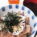 m☆h329's cooksnap of when they made ラー油１滴で名店の味　絶品肉そば.