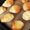 もゆぴよ's cooksnap of when they made クランベリー＆黒ゴマ　ミルクロールパン.