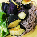 サクタ４'s cooksnap of when they made ナスの揚げ浸しひんやりざる蕎麦.