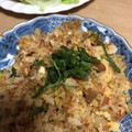 マミーペコ's cooksnap of when they made 紅鮭と青紫蘇の和風炒飯.