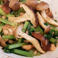 m_k_'s cooksnap of when they made 椎茸とツナのねぎ塩炒め.
