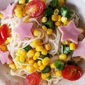 ＊リンちょ＊'s cooksnap of when they made ☆子供喜ぶ 七夕そうめん☆.
