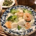 Asamin524's cooksnap of when they made エビ豆腐ブロッコリーのヘルシー中華風.