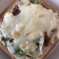Tomotabi's cooksnap of when they made ワタシの好きな納豆トースト♪.