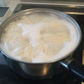 おはなすき's cooksnap of when they made 一番簡単道具不要♪　ふきこぼれを防ぐ方法.