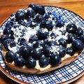 ねこぱんち☆れんだ's cooksnap of when they made 簡単タルト台deブルーベリー＆カスタード.
