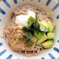 ふたごママちゃん's cooksnap of when they made 納豆アボカドとろろぶっかけ蕎麦（うどん）.