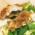 yurimiiii's cooksnap of when they made パーコー丼（厚切り豚ロース唐揚げ丼）.