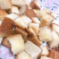 12mie15's cooksnap of when they made 簡単おやつ♪ 食パンラスク.