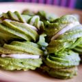 ヘルシーまま's cooksnap of when they made 抹茶のホワイトチョコサンドクッキー.