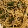 ピュレグミ31's cooksnap of when they made フライパンひとつで✩ツナ玉マヨ醤油パスタ.