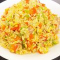 J_son's cooksnap of when they made 卵たくさん、しっとりチャーハン.