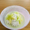 ★ぴこ★'s cooksnap of when they made ミキサーで簡単♫メロンのムース.
