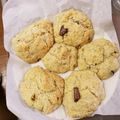 料理見習い隊's cooksnap of when they made スコーン！ふわふわヨーグルトバナナチョコ.