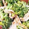 クックZUQLZL☆'s cooksnap of when they made ブロッコリーと豚肉のオイマヨ炒め.