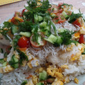 ジュリモだいすき's cooksnap of when they made 簡単　七夕　お星様のちらし寿司.