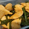 クック0XD2KM☆'s cooksnap of when they made さつまいもと鶏肉の照り焼き.