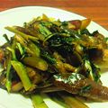 marico08's cooksnap of when they made ☆茄子と明日葉のオイスター炒め☆.