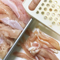 カズ形33's cooksnap of when they made 今までに無かった簡単ささみ 筋の取り方★.
