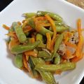 o^o^oayuayu's cooksnap of when they made 韓国風★鶏肉とインゲンの甘辛炒め.