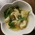 ひでママ0000's cooksnap of when they made レンジとめんつゆで♪水菜と油揚げの煮浸し.