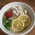 おっち24's cooksnap of when they made さっぱり鶏だし冷製レモンそうめん☆.