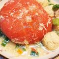 nerolincon's cooksnap of when they made トマトでドーム風.
