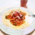 ぱふ's cooksnap of when they made 簡単ナポリタン.