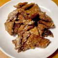 ゆづきみゆう's cooksnap of when they made 子供もパクパク☆豚レバー甘辛焼き.