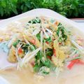 ハッピーみっけ♪'s cooksnap of when they made 水菜とカニカマで､フーヨーハイ風.
