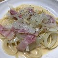 ちゃぼか's cooksnap of when they made 簡単 濃厚カルボナーラ(牛乳使用).