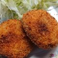 KIKKO★★★'s cooksnap of when they made お肉屋さんのじゃないウチの牛肉コロッケ♪.