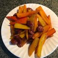 栗丸うさぎ's cooksnap of when they made 簡単☆パプリカとウインナー炒め♪お弁当に.