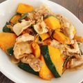 らがぶーりん's cooksnap of when they made 豚肉かぼちゃのにんにく炒め✿隠し味は酢！.