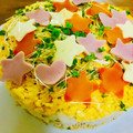 cho・co・co's cooksnap of when they made 七夕に簡単☆天の川ちらし寿司☆ケーキ寿司.