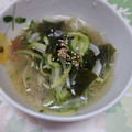 ＊＊＊はちみつ＊＊＊'s cooksnap of when they made きゅうりとタマネギの冷たい韓国風スープ.