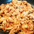tamama1102's cooksnap of when they made 簡単♡豚こま切れ肉の生姜焼き.