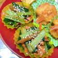 ＊＊めろん＊＊'s cooksnap of when they made 小松菜とにんじんのナムル.