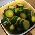 だい☆あお☆まり's cooksnap of when they made 簡単揉むだけ♡病みつききゅうり.